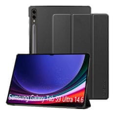 Neogo Smart Cover puzdro na Samsung Galaxy Tab S9 Ultra 14.6'' 2023, čierne