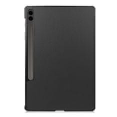 Neogo Smart Cover puzdro na Samsung Galaxy Tab S9 FE Plus / S9 Plus 12.4'' 2023, čierne