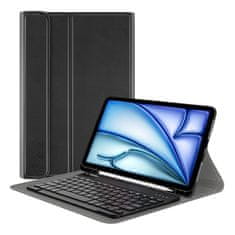 Neogo Smart Cover Keyboard puzdro na iPad Air 11'' 2024, čierne