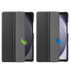 Neogo Smart Cover puzdro na Samsung Galaxy Tab A9 8.7'' 2023, čierne