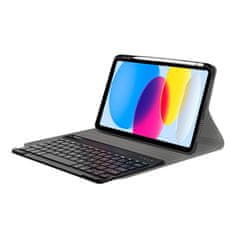 Neogo Smart Cover Keyboard puzdro na iPad 10gen 2022 10.9'', čierne