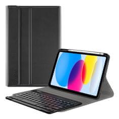 Neogo Smart Cover Keyboard puzdro na iPad 10gen 2022 10.9'', čierne