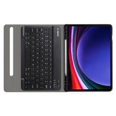 Neogo Smart Cover Keyboard puzdro na Samsung Galaxy Tab S9 11'' 2023, čierne