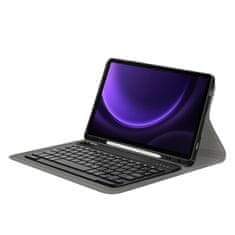 Neogo Smart Cover Keyboard puzdro na Samsung Galaxy Tab S9 FE 10.9'' 2023, čierne