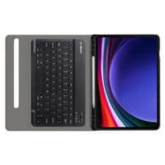 Neogo Smart Cover Keyboard puzdro na Samsung Galaxy Tab S9 Plus 12.4'' 2023, čierne