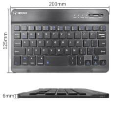 Neogo Smart Keyboard NT8 bluetooth klávesnica na tablet 8'', čierna