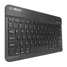 Neogo Smart Keyboard NT10 bluetooth klávesnica na tablet 10'', čierna