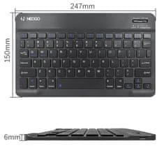 Neogo Smart Keyboard NT10 bluetooth klávesnica na tablet 10'', čierna