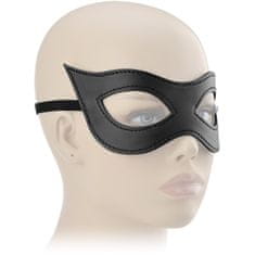 XSARA Kožená sex maska na oči pro skutečného vampa - 79622482