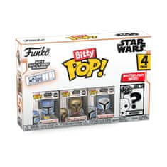 Funko Bitty POP: Mandalorian- Heavy Mandalorian 4PK