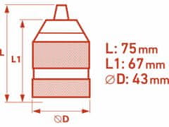 Extol Premium Skľučovadlo rýchloupínacie ClickLock, 1,5-13mm, 1/2''-20UNF, EXTOL PREMIUM