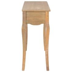 Petromila vidaXL Konzolový stolík s 2 zásuvkami 110x35x76 cm, kompozitné drevo
