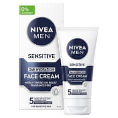 Nivea Hydratačný krém pre mužov Sensitive (Face Cream) 75 ml