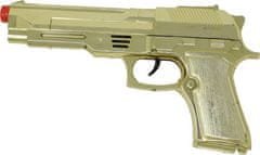 Guirca Replika pištoľ Joker zlatý 22cm