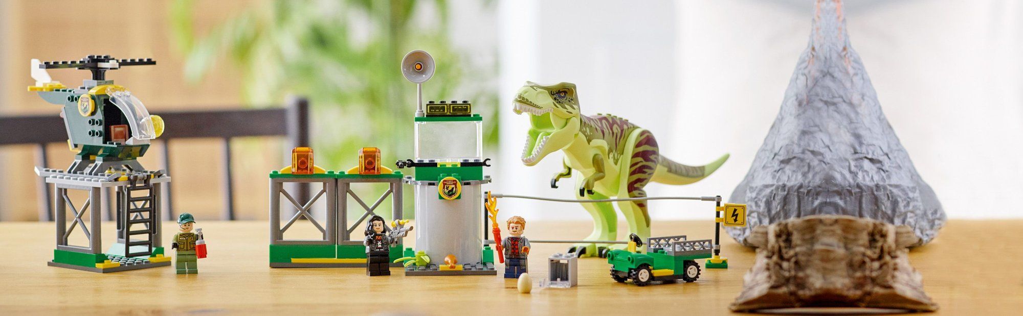 LEGO Jurassic World 76944 Útek T-rexe