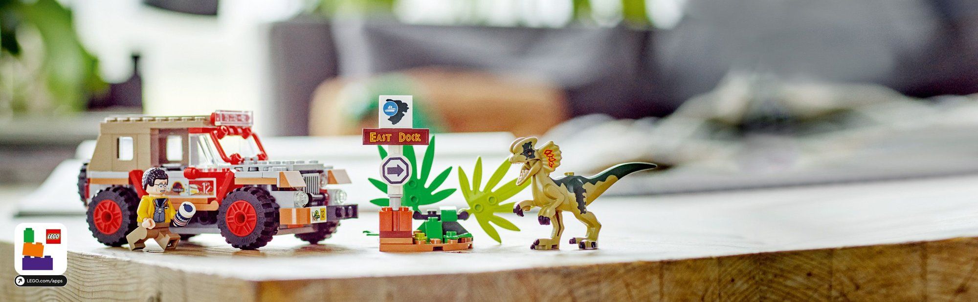 LEGO Jurassic World 76958 Útok dilophosaura