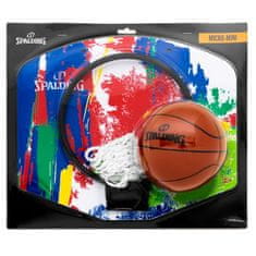 Spalding basketbalový kôš s doskou Marble Series MicroMini