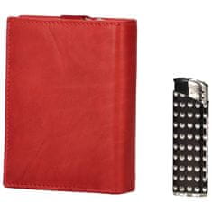 Delami Dámska kožená peňaženka DELAMI, Crossroad červená