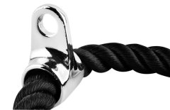 Trizand Nylonová zdvíhacia rukoväť, čierna, maximálne zaťaženie 200 kg, dĺžka 70 cm