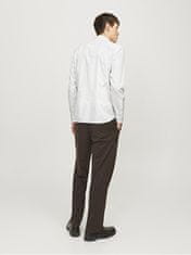 Jack&Jones Pánska košeľa JJJOE Slim Fit 12260131 White (Veľkosť L)