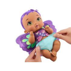 Mattel My Baby Garden motýľ bábika pre deti pije príslušenstvo na močenie ZA5431