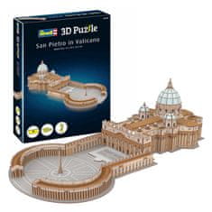REVELL Revell 3D priestorové puzzle Bazilika svätého Petra Vatikán 68 ele68 ZA5435
