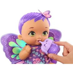 Mattel My Baby Garden motýľ bábika pre deti pije príslušenstvo na močenie ZA5431