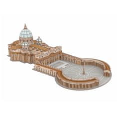 REVELL Revell 3D priestorové puzzle Bazilika svätého Petra Vatikán 68 ele68 ZA5435