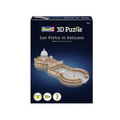 REVELL Revell 3D priestorové puzzle Bazilika svätého Petra Vatikán 68 ele68 ZA5435
