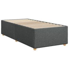 Petromila vidaXL Boxspring posteľ s matracom tmavosivá 90x190 cm látka