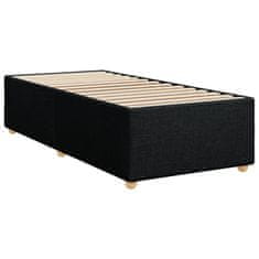 Petromila vidaXL Boxspring posteľ s matracom čierna 100x200 cm látka