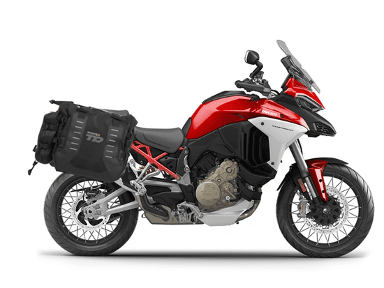 SHAD Kompletná sada sedlových brašní SHAD TERRA TR40 adventure vrátane montážnej sady SHAD Ducati Multistrada 1200 V4