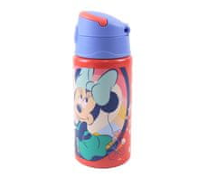 GIM Hliníková fľaša Disney Minnie Summer s háčikom 500 ml