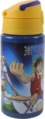 GIM Hliníková fľaša One Piece Crew s háčikom 500 ml