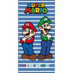 Carbotex Bavlnená osuška 70/140cm Super Mario