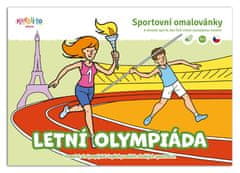 Letná olympiáda - Športové omaľovánky A5