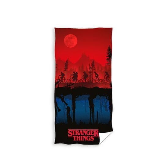 Carbotex Bavlnená osuška 70/140cm Stranger Things, STR213002