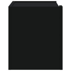 Petromila vidaXL Nástenný nočný stolík čierny 45x30x35 cm