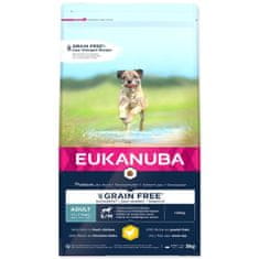 Eukanuba Krmivo Adult Small & Medium Grain Free Chicken 3kg