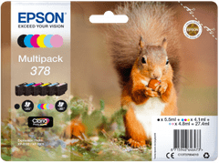 Epson Multipack 6-colours 378 Claria Photo HD Ink