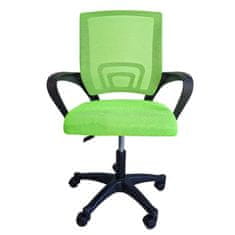 CoZy Kancelárska otočná stolička zo sieťoviny - zelená