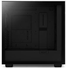 NZXT skriňa H7 Flow edition / ATX / 2x 120 mm fan / USB-C / 2x USB / presklená bočnica / mesh panel / čierna