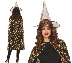 Guirca Sada doplnkov k dámskemu kostýmu Čarodejnica 2ks 110cm