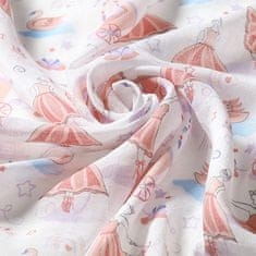 BabyOno Pleny mušelínové Super Soft 3 ks - Peach, 70x70 cm