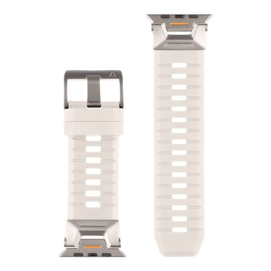 Tactical Remienok Tough pre Apple Watch Ultra Light Grey