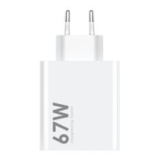 Xiaomi Adaptér MDY-14-EW s rýchlym nabíjaním 67W biely