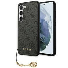 Guess Zadný kryt 4G Charms pre Samsung Galaxy A35 5G Grey