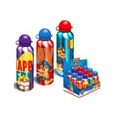 KIDS LICENSING Hliníková fľaša na pitie PAW PATROL / modrá, 500ml, CD210A