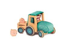 Lilliputiens traktor a kravička Rosalie