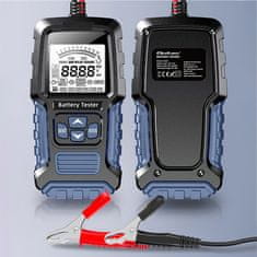 Qoltec Digitálny tester batérií Qoltec s LCD displejom | 12V | 24V | 3Ah-400Ah